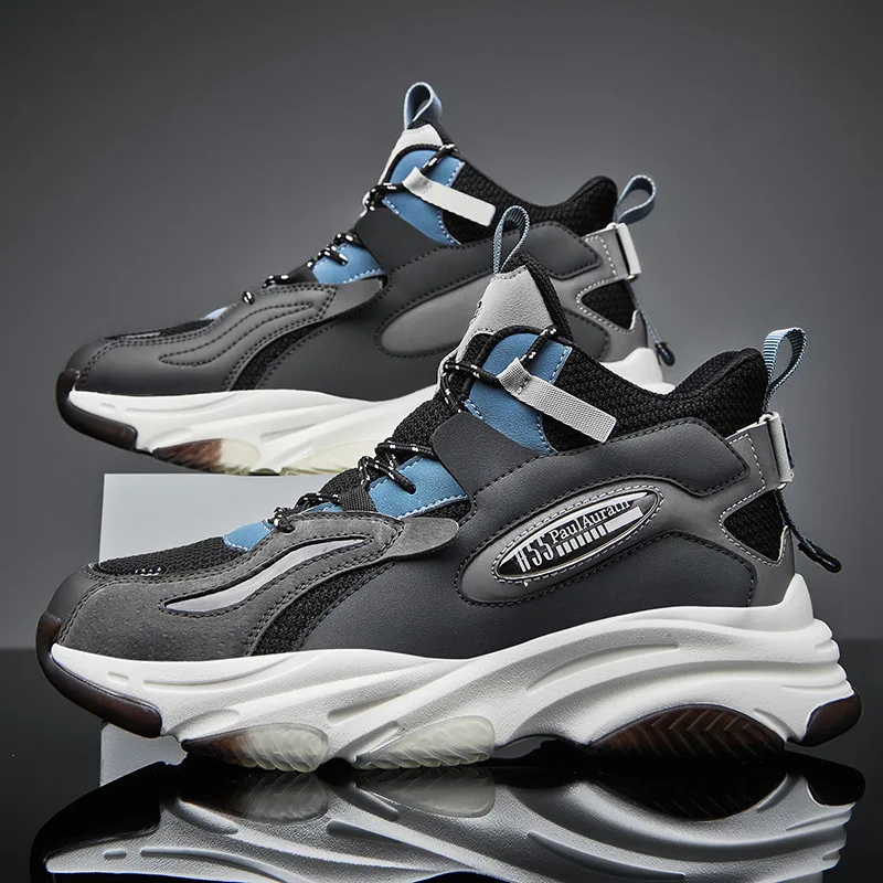 

Winter Sneakers For Men Casual Vip Shoes Luxury Designer Shoes Black Men's Safety Shoes High Sneakers Free Shipping