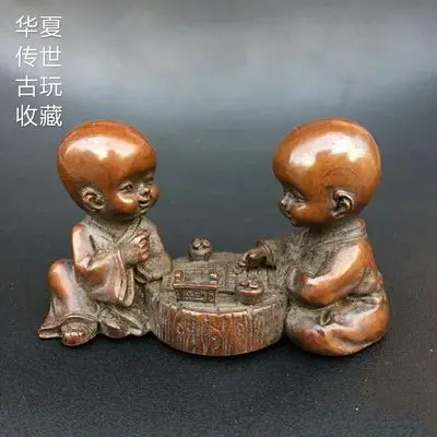 

Exquisite Pure Copper Antique Bronze Tea Ceremony Small Ornaments