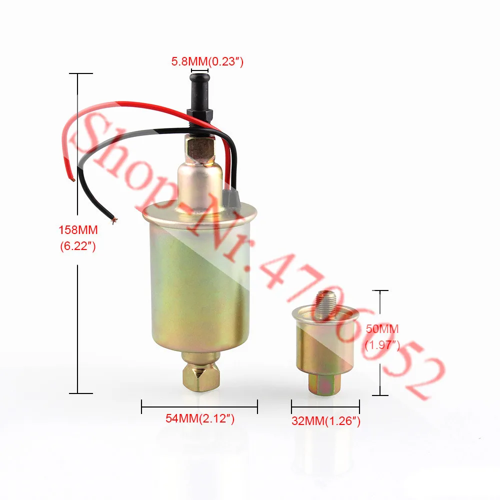 Универсальный автомобильный 5-9 PSI бензиновый дизельный Электрический топливный