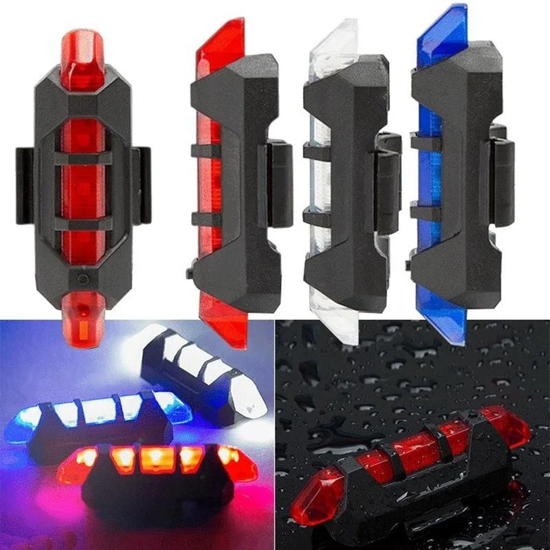 Портативный USB Перезаряжаемые велосипед светодиодный фонарь светильник