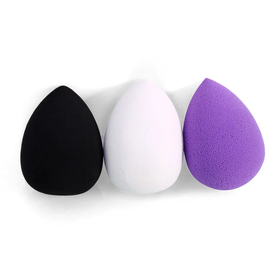 O.TWO.O 1Pc Blue Face Makeup Sponge Puff Egg Facial Cosmetic Concealer Cream Foundation Powder Puff Makeup Foundation Sponge