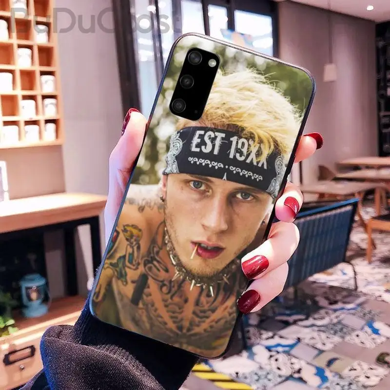 

Machine Gun Kelly MGK Custom Photo Soft Phone Case for Samsung Galaxy S10 Plus S10E S6 S7 S8 S9 Plus S10lite S20 Plus S20 Ultra
