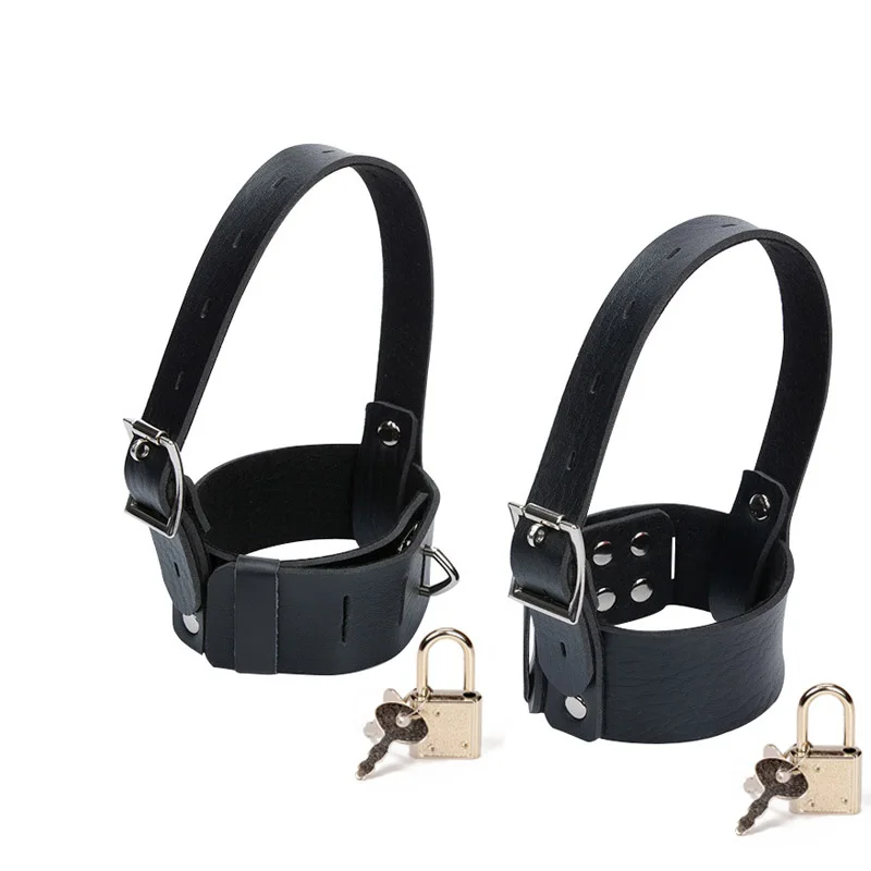 Фиксатор на пятке наручники лодыжке фетиш секс-ограничитель ремень искушение