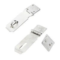 100sets wholesale stainless steel safety door latch buckle lock 3 inch box lock bolt lock safety thickened security door buckle