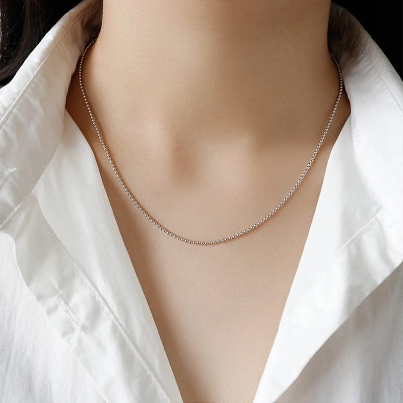 Летняя коллекция 2020 года ювелирная цепочка ожерелье с покрытием серебра чокер Vsco