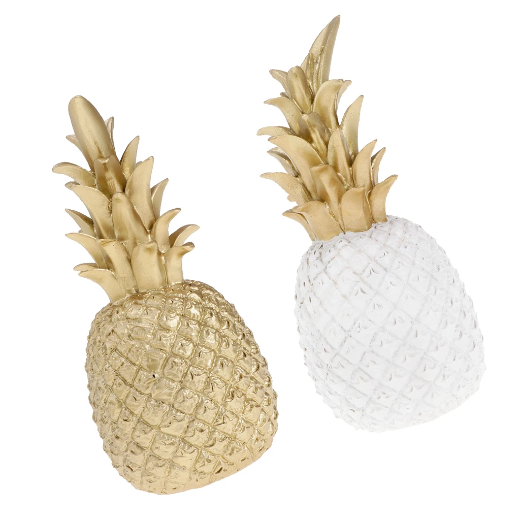 

Creative Resin Pineapple Shaped Ornament Gift Home Desktop Decor