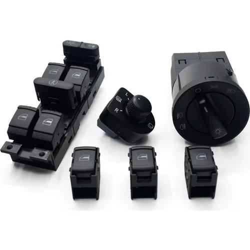 

Wolcar for Volkswagen Golf 4 Control Button Set 6 Piece