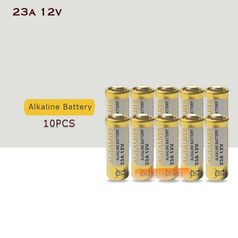 10 шт./лот Малый электрический 23A 12V 21/23 A23 E23A MN21 MS21 V23GA L1028 cухая щелочная батарея