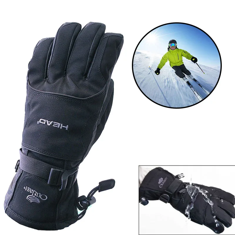 Новинка мужские лыжные перчатки для сноуборда снегоходы мотоциклетные зимние