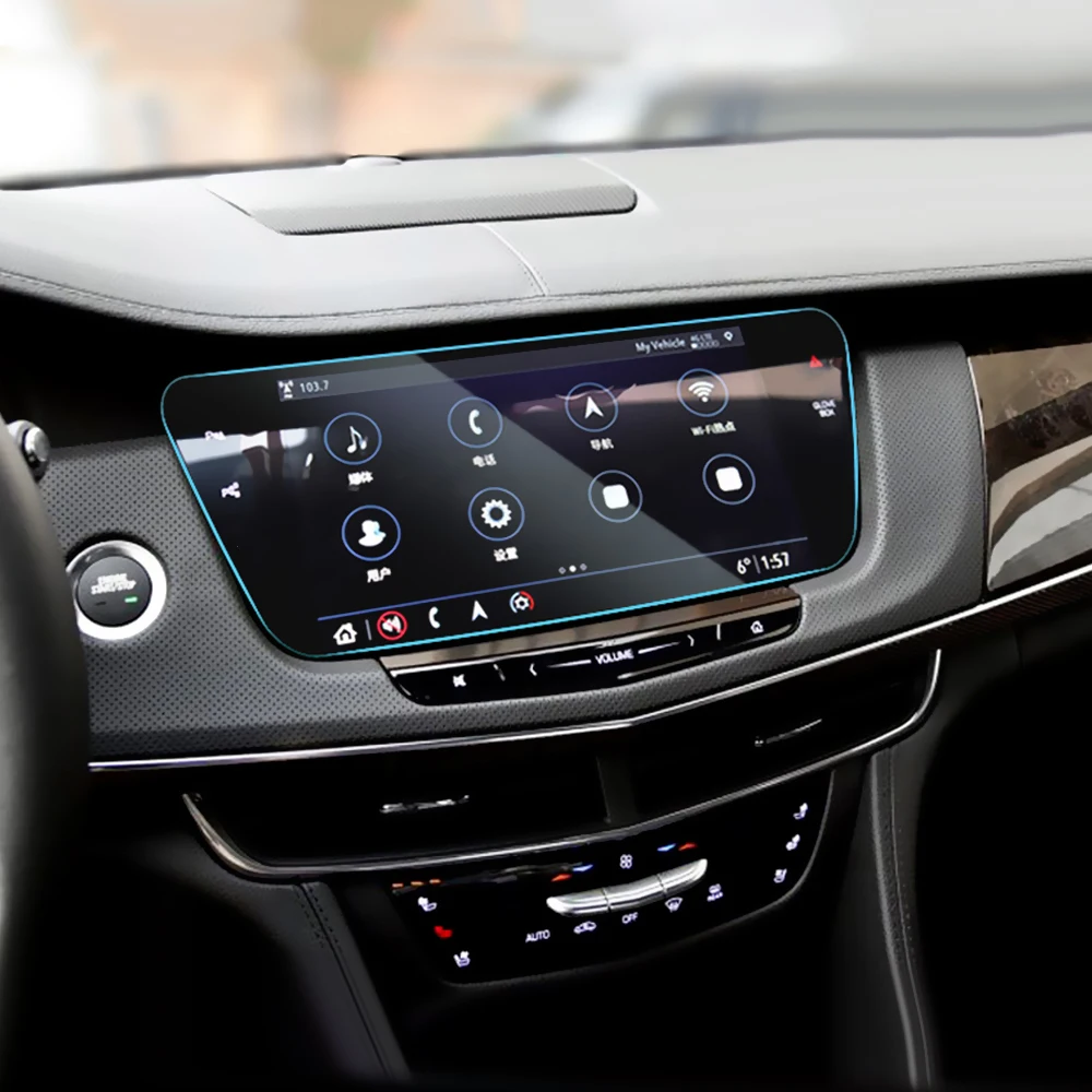 Для Cadillac CT6 2019 2020 Автомобильная навигационная пленка GPS монитор экран защитная из