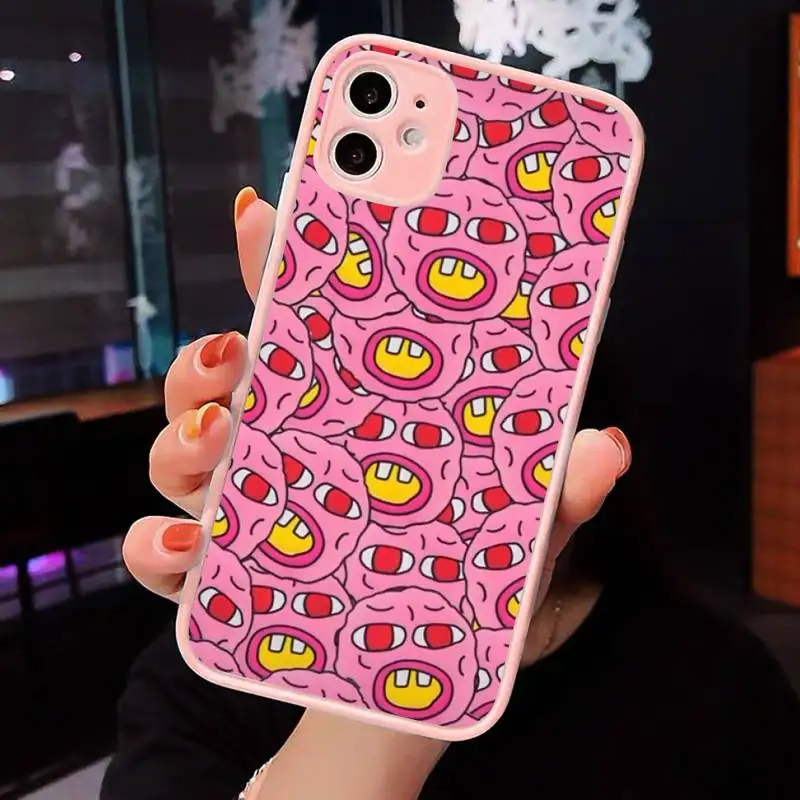 

Tyler the creator Golf IGOR bees Phone Cases matte transparent For iphone 7 8 11 12 plus mini x xs xr pro max cover
