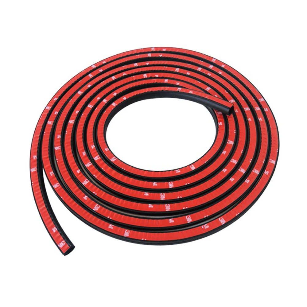 

P Z D Shape Type Soundproof Auto Door Seal Strip Car Hood Rubber Sealing Strips Anti-Dust Weatherstrip Edge Trim Car Styling