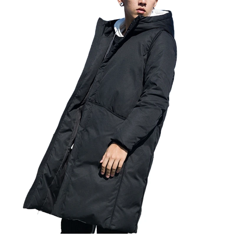 

Long Thick Hooded Down Jacket Mens Coats Winter 7Xl Men'S Coat Long Luxury Coat Mens Men Loose Winter Coat Men'S Clothing