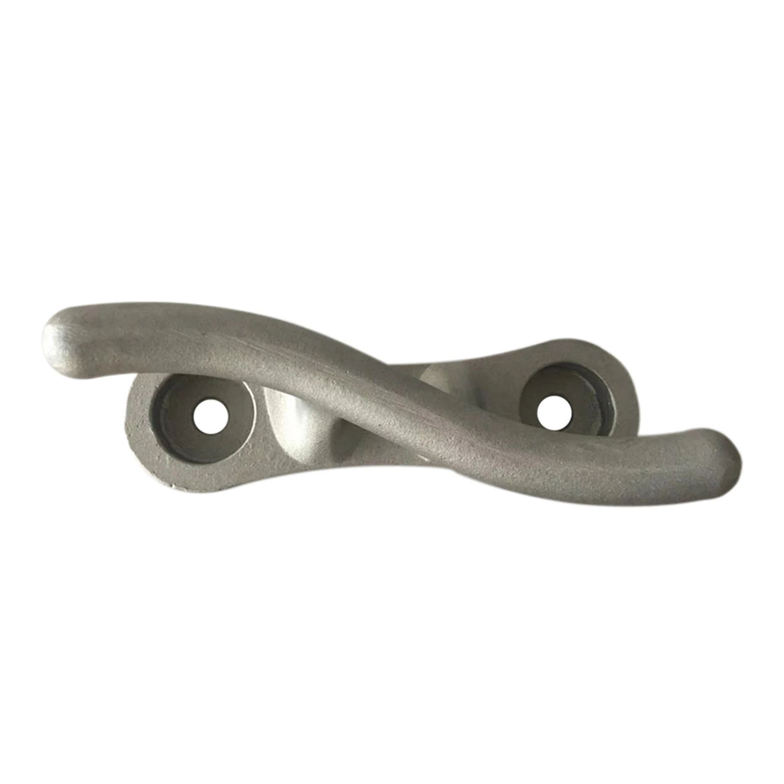 

Heavy Duty Aluminum Marine Boat Deck Rope Tie Cleat Kayak Canoe Mooring Deck Mount & 2 Mounting Holes Yacht Ship Craft DIY