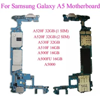 tested original unlocked mainboard for samsung galaxy a5 a520f a510f a530f a500f a500fu motherboard with full chips logic board