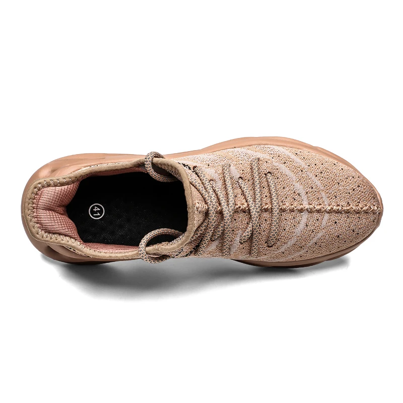 Мужские кроссовки светильник светящаяся подошва дышащие повседневные