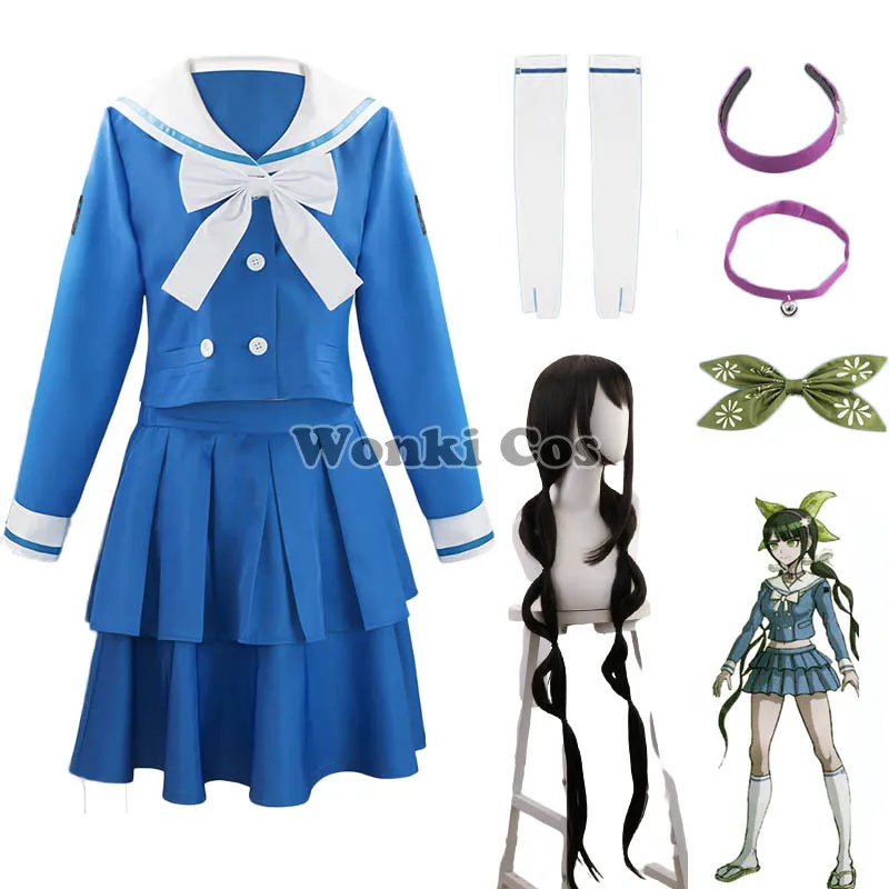 Костюм для косплея Tenko из чабашира школьная форма V3 девочек полный комплект парик