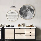 EECAMAIL DIY 5d алмазная живопись без рамки полная Алмазная вышивка круглая декоративная алмазная живопись Современная Луна живописный