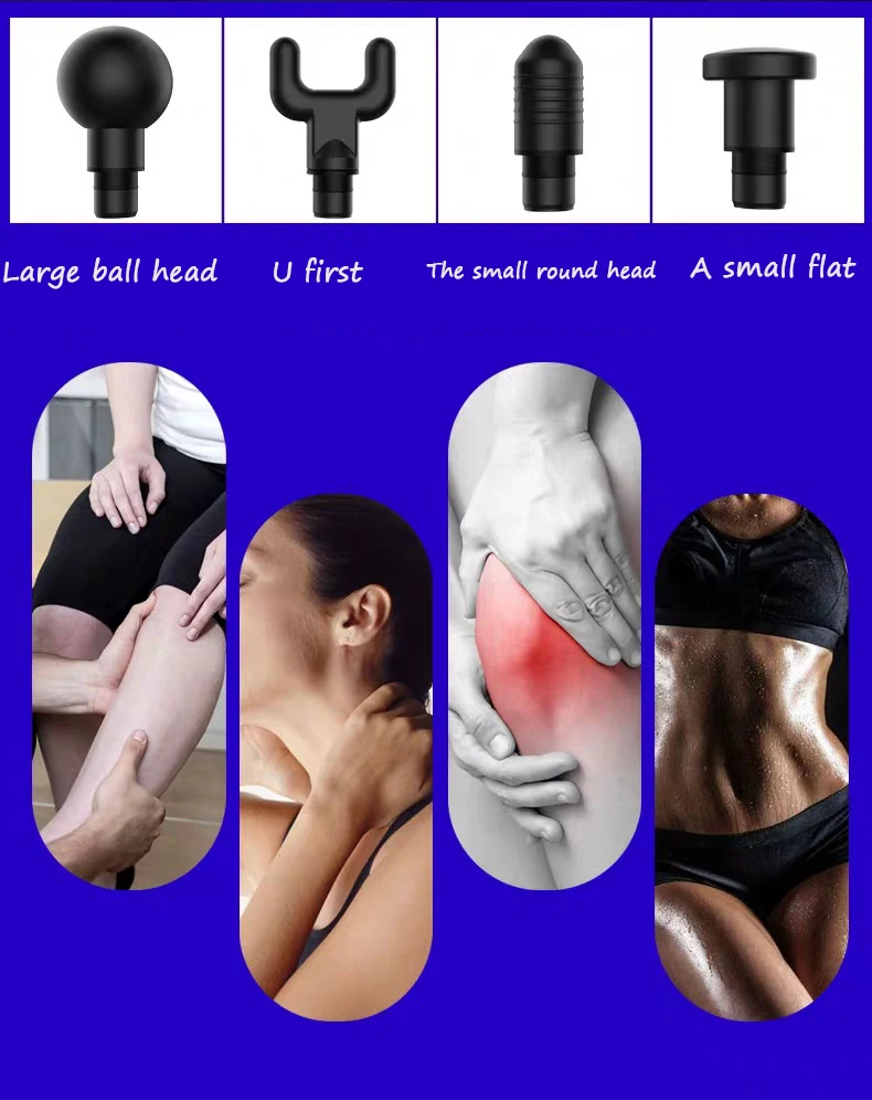 1pcs/set Body Relaxation Fascia Massager Gun Replacement Head Massage Kit Muscle Fitness Weight Loss 40 | Красота и здоровье
