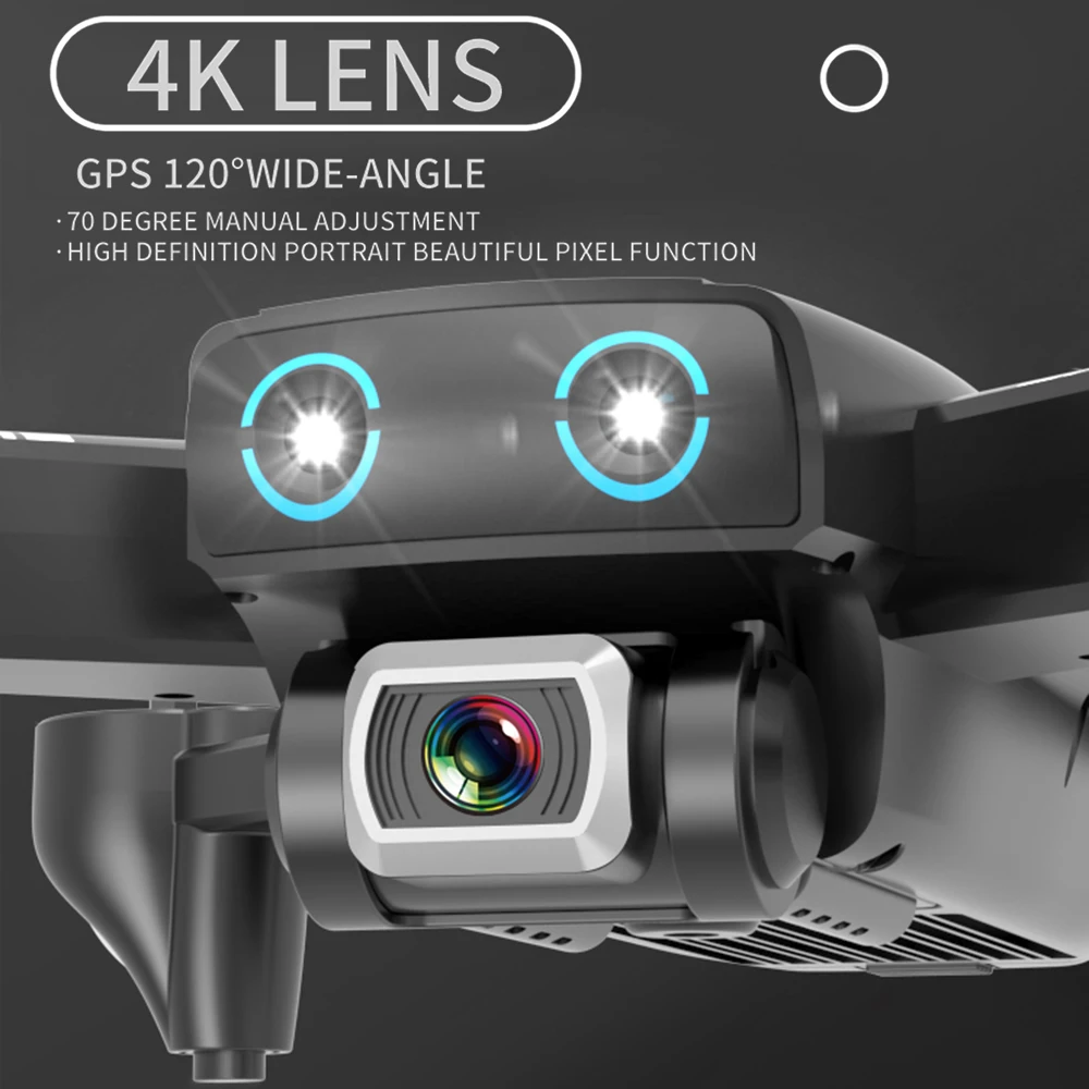 CSJ S167 gps 5G wifi FPV Радиоуправляемый Дрон с камерой 4K Дрон с gps точка полета жеста фотографии видео авто возврат дома RC Квадрокоптер