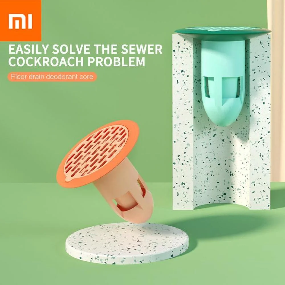 Фильтр для слива ванны и душа Xiaomi Силиконовая пробка дезодорант дренажный фильтр