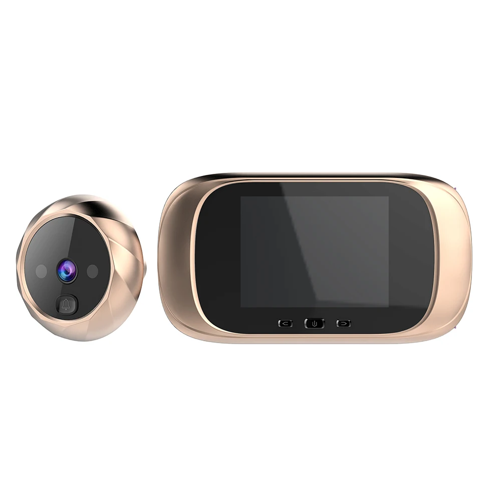 2.8 inch LCD Color Screen Digital Doorbell 90 Degree Door Eye Electronic Peephole Camera Viewer Outdoor Bell | Обустройство дома