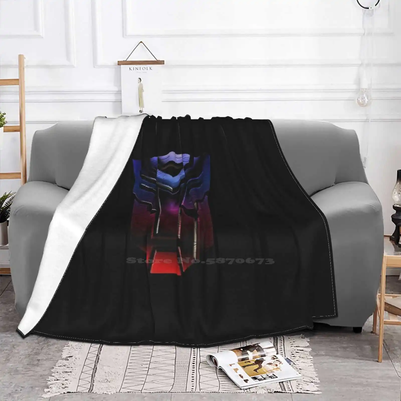 Новинка супермягкое теплое легкое тонкое одеяло Autobot Decepticon Optimus Prime Megatron Bumblebee |