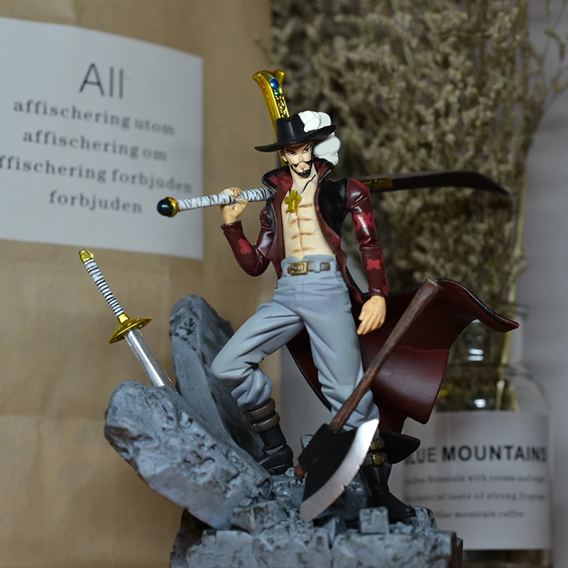 Цельная фигурка модели King Xia Qiwu Sea Hawkeye Mihawk кукла аниме периферийное украшение |