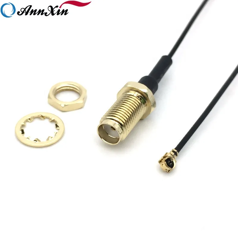 

ANNXIN Original Cable Accepts Private Custom SMA Female to U.Fl IPEX Connector RG1.13 Coaxial Pigtail Cable