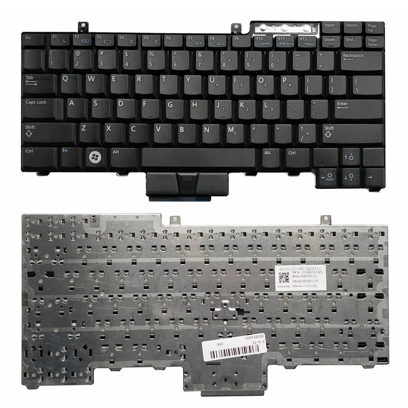 Клавиатура США для Dell Latitude E6400 E6410 E5500 E5510 E6500 E6510 Precision M2400 M4400 без