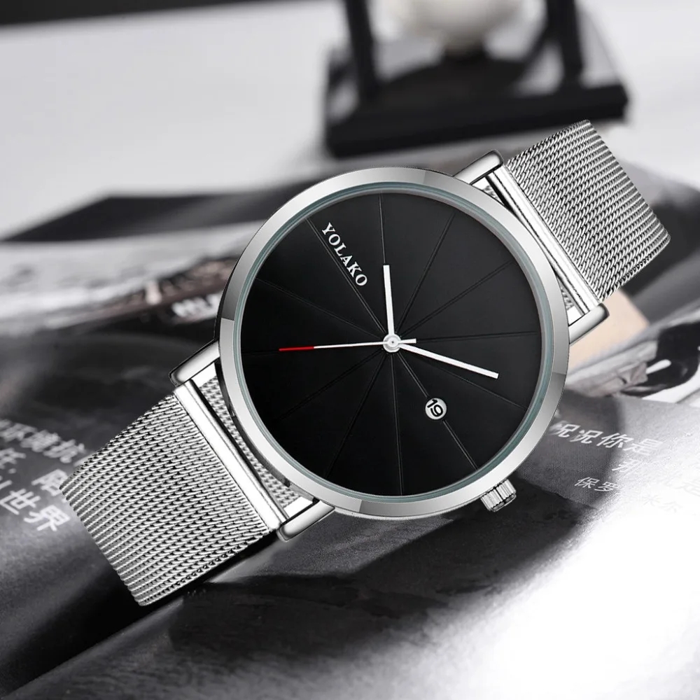 Мужские наручные часы с календарем военные спортивные 2019 | Наручные