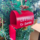 Рождественские буквы в Санта Мини почтовый ящик Рождественская елка подвесное украшение Рождественское украшение