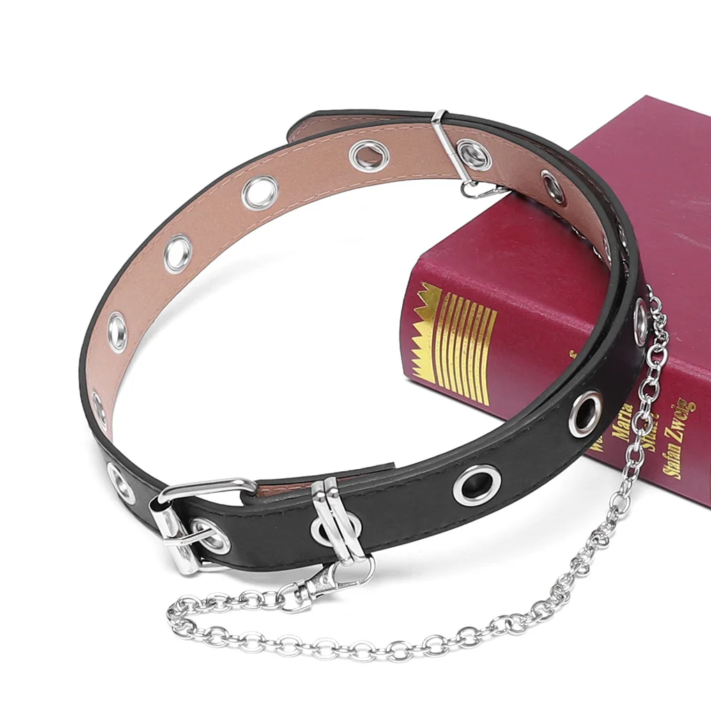 

Coffee Black Women Belt Imitation Leather Pin Buckle Belt Punk Wind Jeans Fashion Individual Decorative Belt Chain Women Belt
