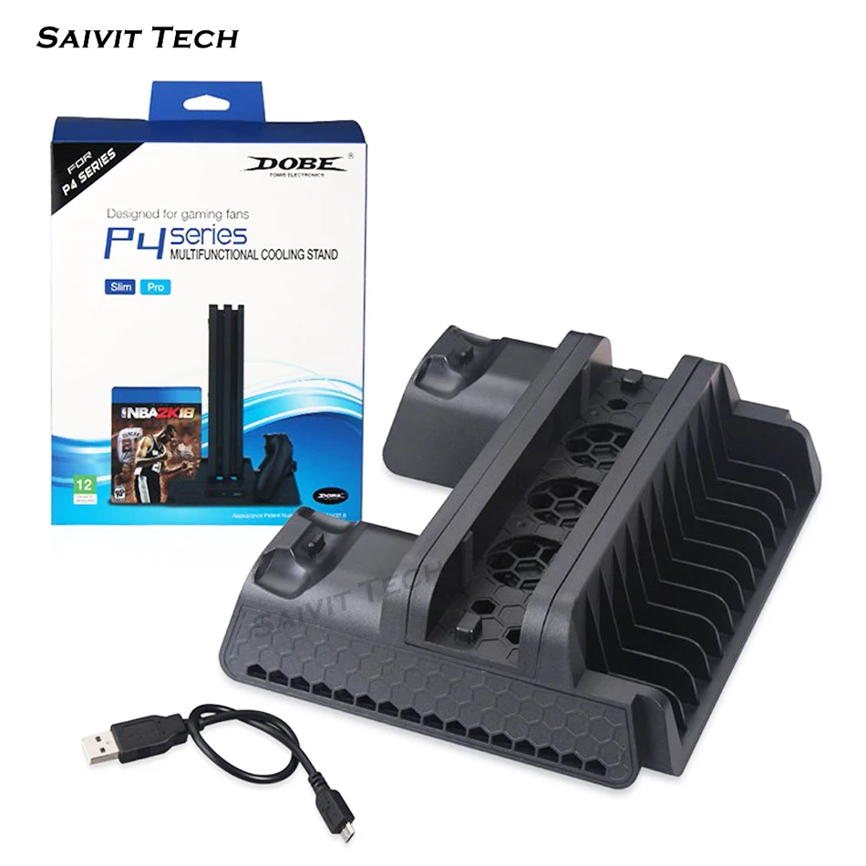 Многофункциональный Вертикальный двойной контроллер геймпада зарядная станция