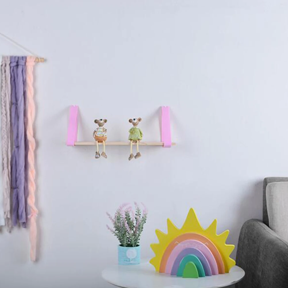 Настенная полка с деревянной рамой органайзер плавающие полки настенная для