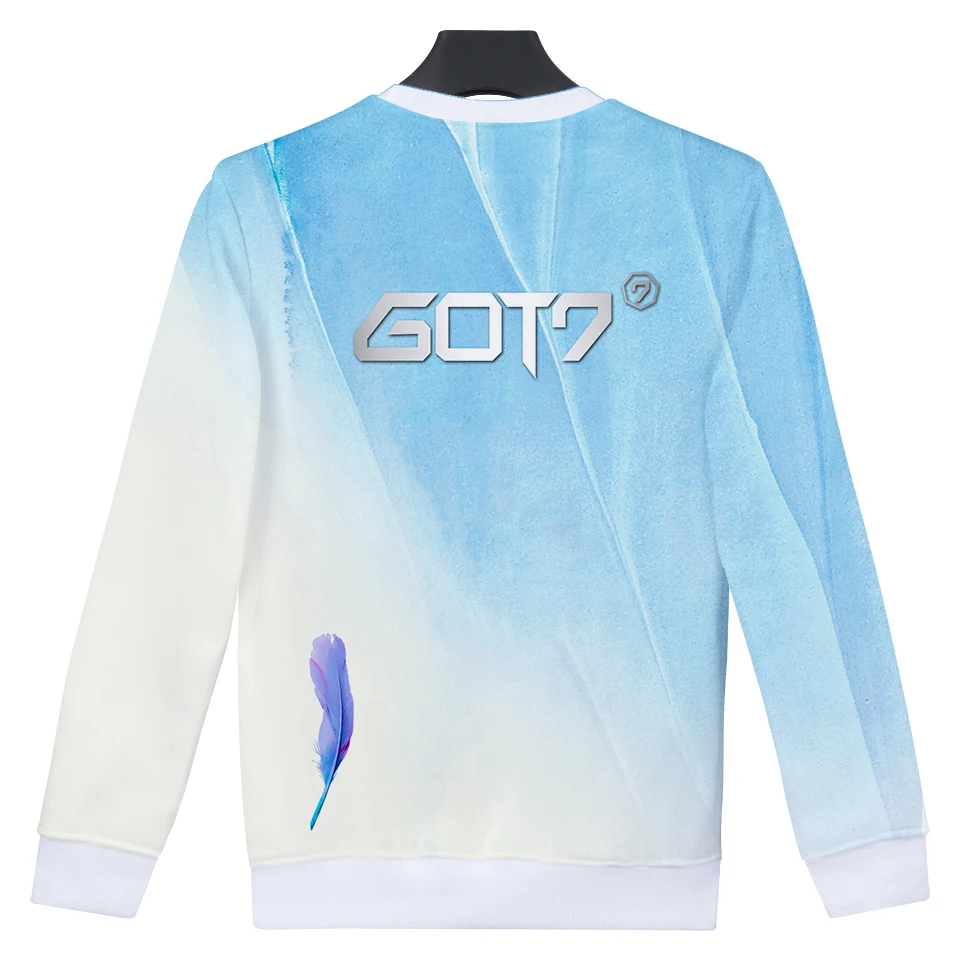 

New Fashion 3D Hoodies Sweatshirts Kpop Got7 Present You Album K Pop Clothes Women Long Sleeve Sweatshirt Pullover Tops Harajuku