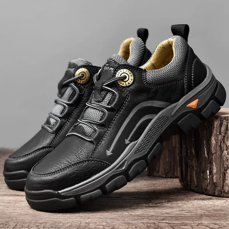 

Men's Autumn Winter Casual Shoes Fashion All-Match Business Casual Shoes Non-Slip Comfortable Luxury Leather Male Shoes Zapatos