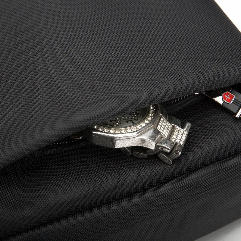 

2021 Men Daily Waterproof Oxford Messenger Shoulder Bags Swiss Unisex Multifunctional Business Casual Briefcase bag