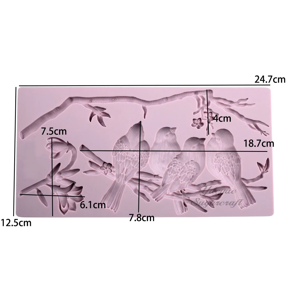 

Bird Silicone cake mold fondant molds cake decorating tools chocolate gumpaste mold fondant tools soap mold