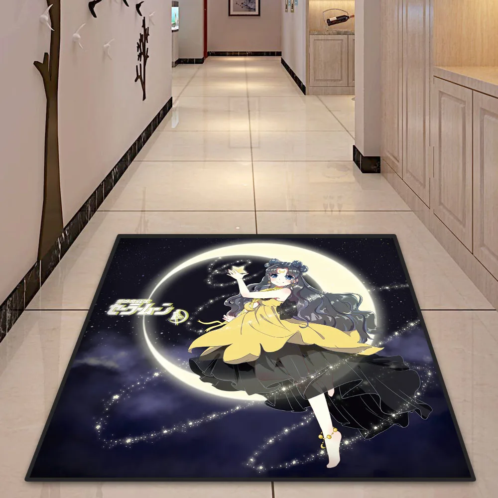 Розовый Кошачий круглый коврик напольный ковер для дома спальни гостиницы