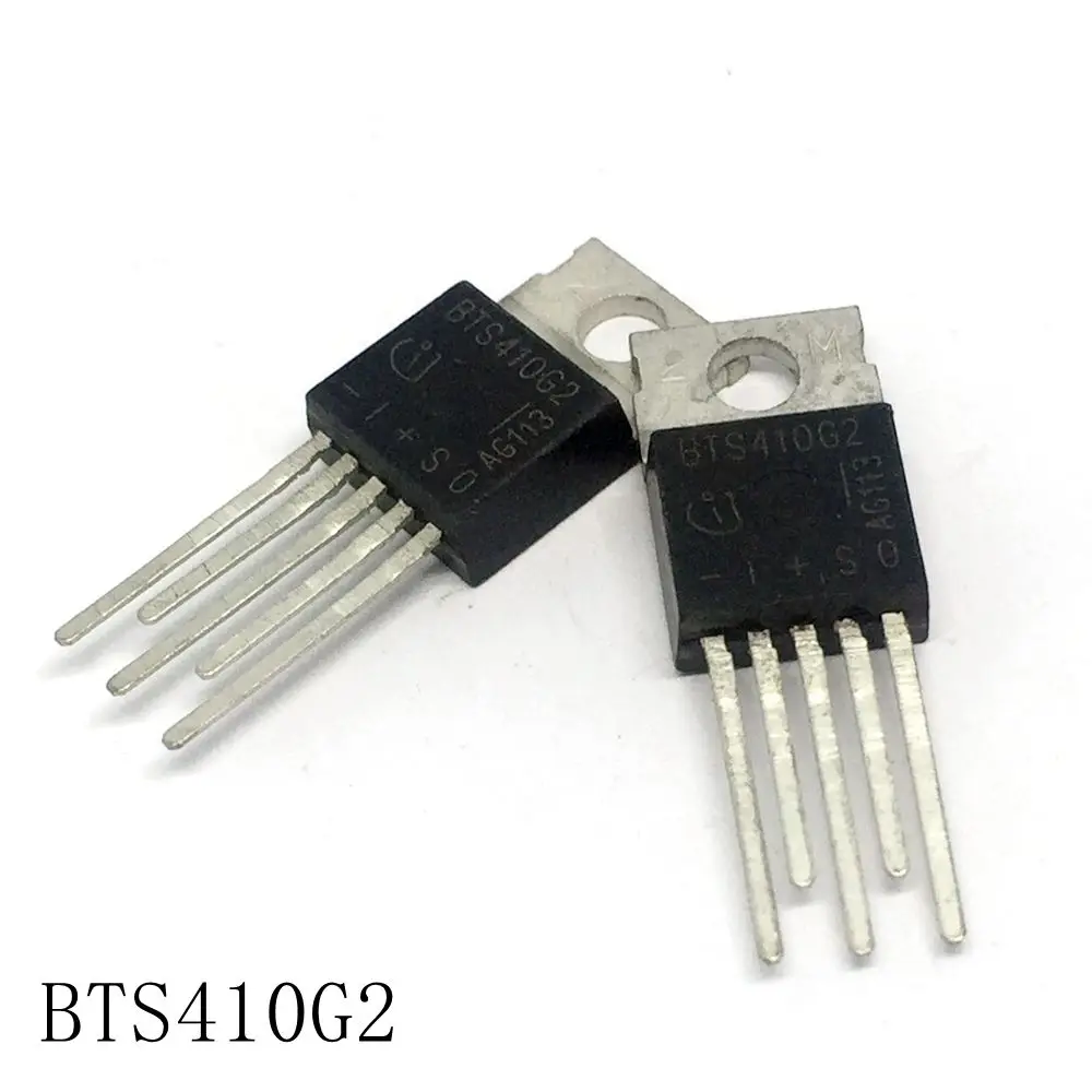 ИНТЕЛЛЕКТУАЛЬНЫЙ ВЫСОКОЧАСТОТНЫЙ выключатель питания BTS410G2 TO 220 5 1.8A/4 7 42 в правый