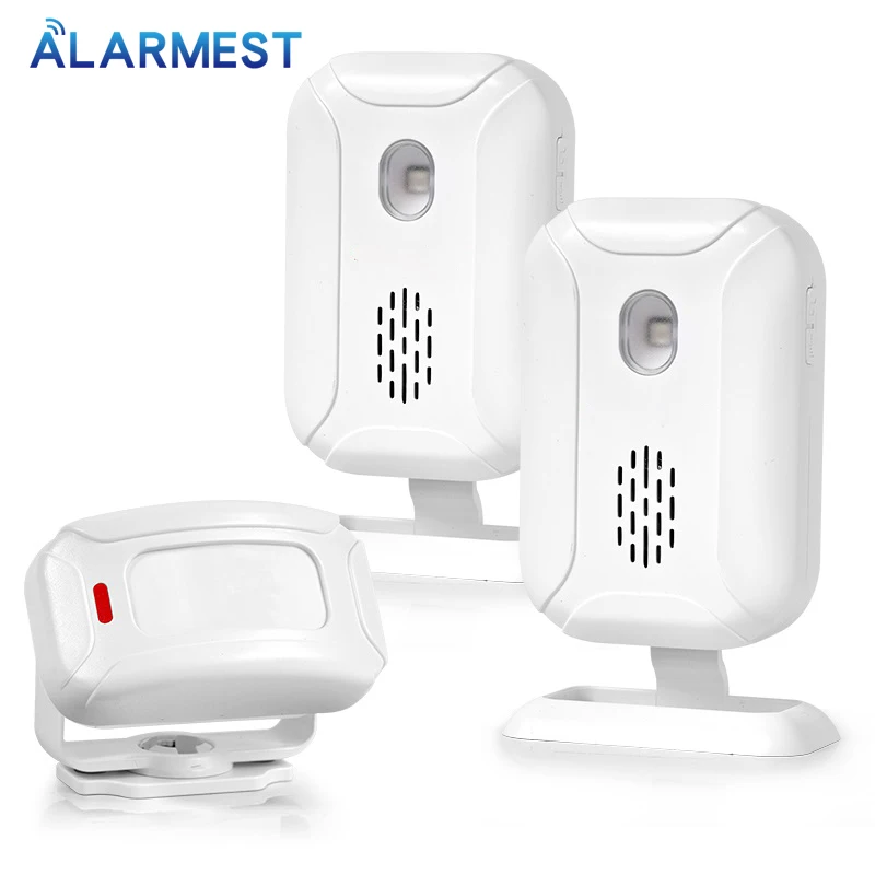 Беспроводной инфракрасный дверной звонок с датчиком движения дальность 150 м|reach| |
