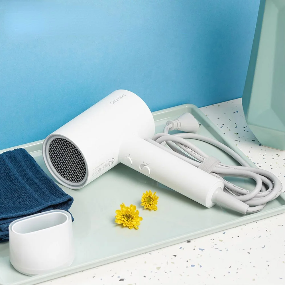 

Фен для волос Xiaomi SHOWSEE Anion портативный диффузор для ионной профессиональной одежды фен 1800 Вт