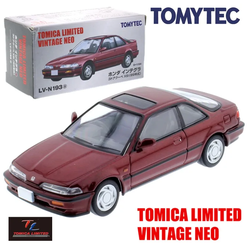 Tomytec tomica limited винтажная Нео ЛЖ n193 honda integra 3 двери купе xsi литая под давлением