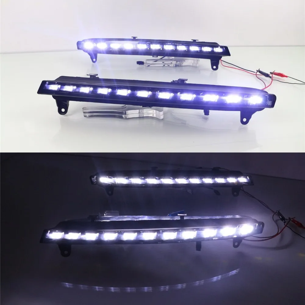 Чехол для дневных ходовых огней July King Audi Q7 2005-2009 светодиодный передний бампер 6000K