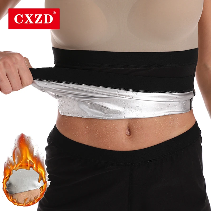 

CXZD пояс для сауны для похудения, формирователь тела для женщин, потеря веса, похудение, ионное покрытие, термо-тренажер для талии, контроль ж...