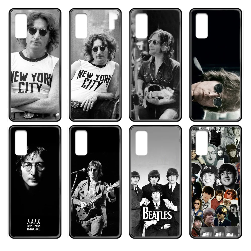 Чехол для телефона John Winston Lennon корпус Samsung Galaxy J S 3 4 5 6 7 8 9 10 Prime Plus Lite Edge черный чехол