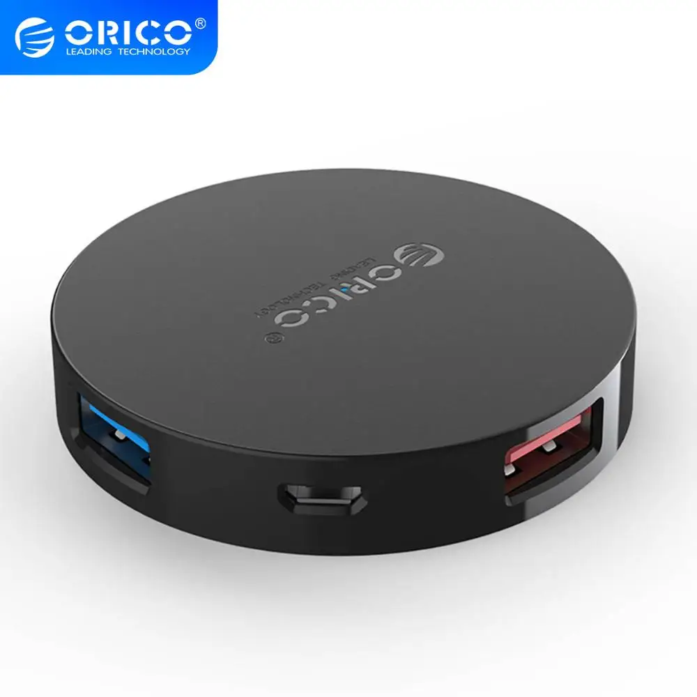 Высокоскоростной концентратор USB ORICO HA4U 4 портовый 3 0 OTG usb разветвитель со