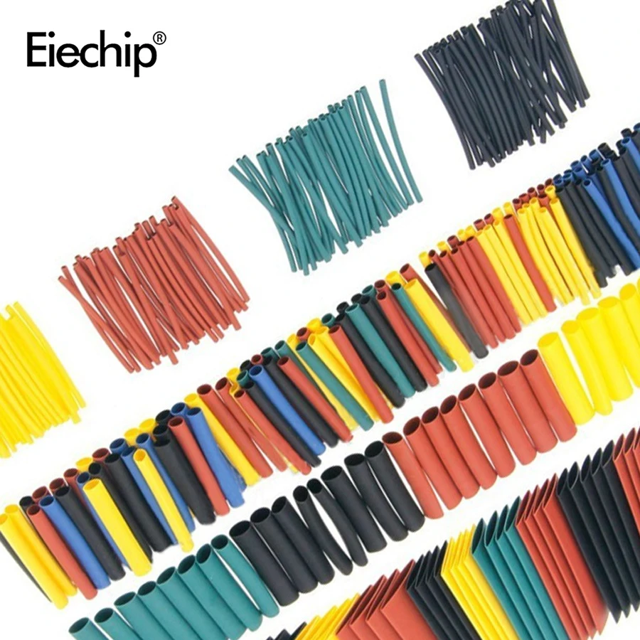 Heat Shrink Tubing Assortment kit Wire Insulation Shrinkable Tubes Electrical Waterproof Solder Sleeve Insulated Butt
