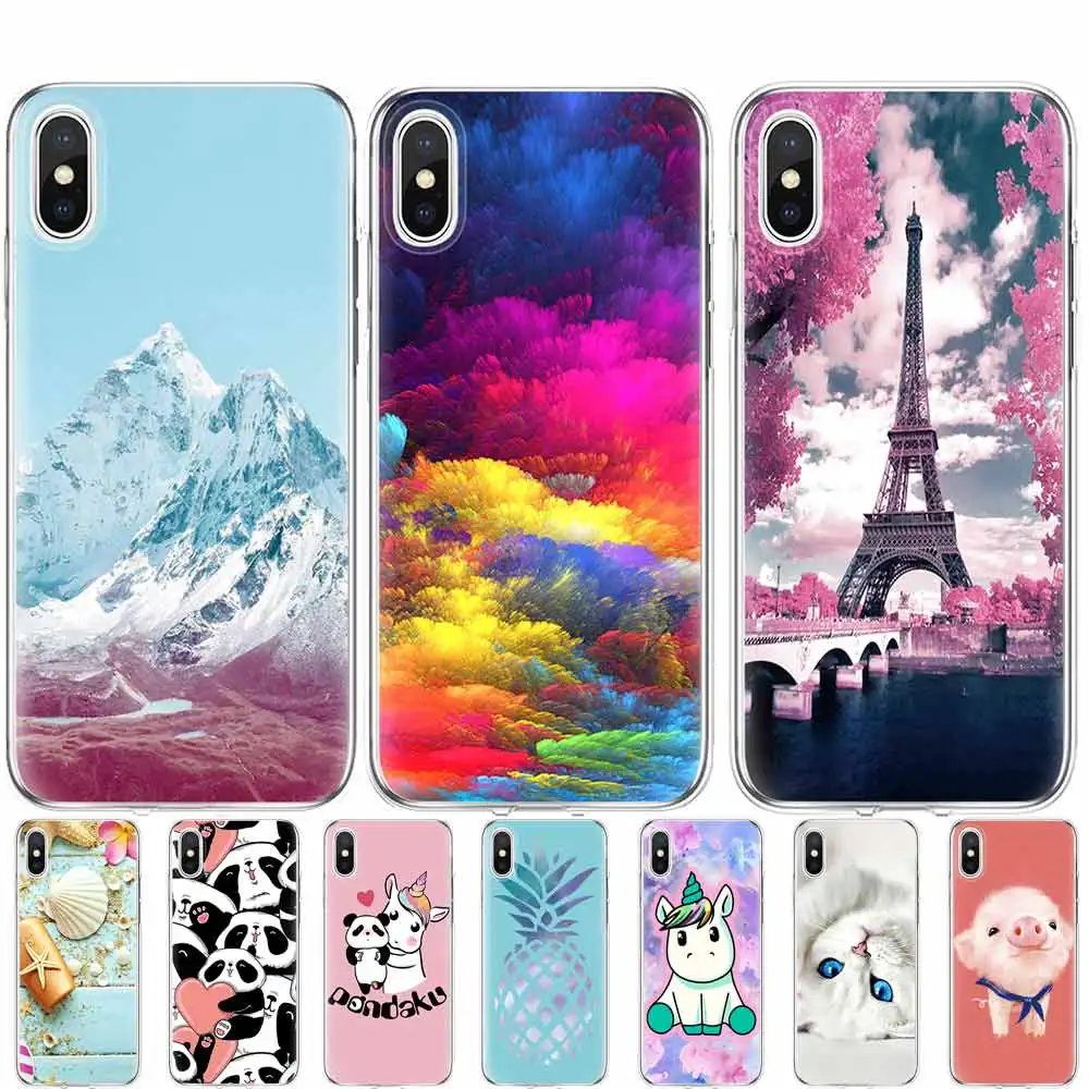 Роскошный Ультратонкий Мягкий силиконовый чехол для телефона из ТПУ с